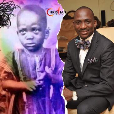 Paul enenche as a child throwback pic