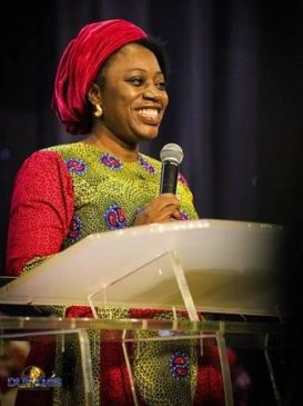 Becky Paul-Enenche smiling